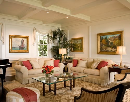 easiest ways to furnish a colonial living room - home decor help