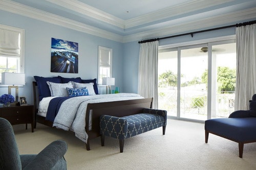 Feng Shui Color for Moderate Size Bedroom