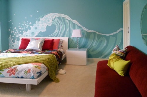 Beach Themed Girls Bedroom