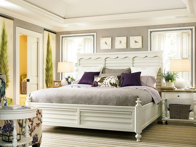 Better Homes and Gardens American Cottage Shutter Bedroom Decor in Gardenia bedroom furniture sets
