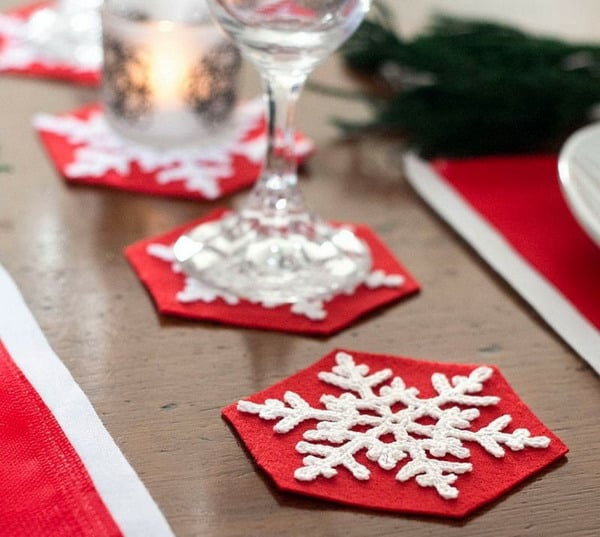 DIY Table Decorations for Christmas