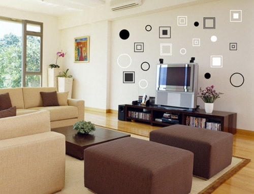 Wall-Stickers-contemporary-living-room-decoration-ideas