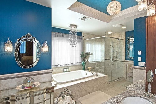 Classic-style-bathroom-fixtures-white-and-blue-color-schemes-Traditional-Bathroom-by-Kaleidoscope-Color-Consulting