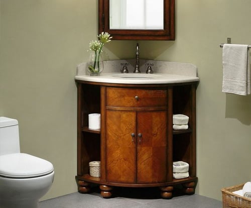 Ing The Best Corner Vanity Sink, Corner Vanity With Sink And Mirror