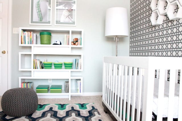 Modern Baby Boy Nursery Room Furniture Sets