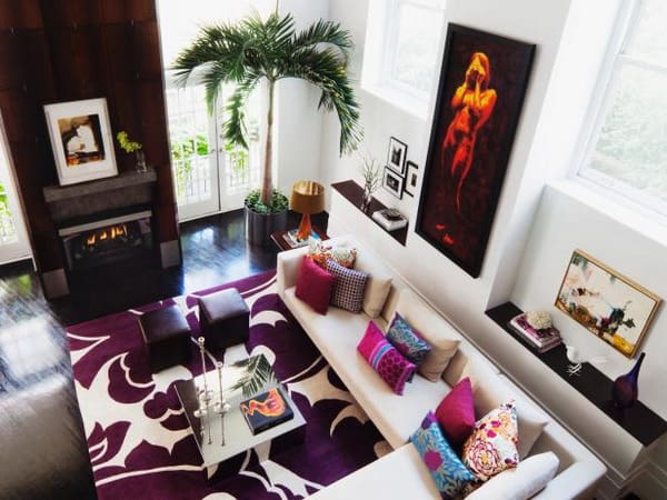 Comfortable Urban Living Room Modern Home Interior Designs