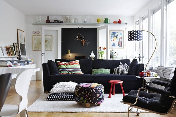 amazing living rooms designed in the typical Scandinavian style