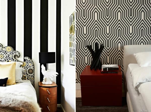 Wallpaper trends for bedroom decorating design 34