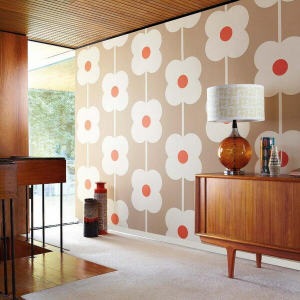 Wallpaper trends on the wall in every room