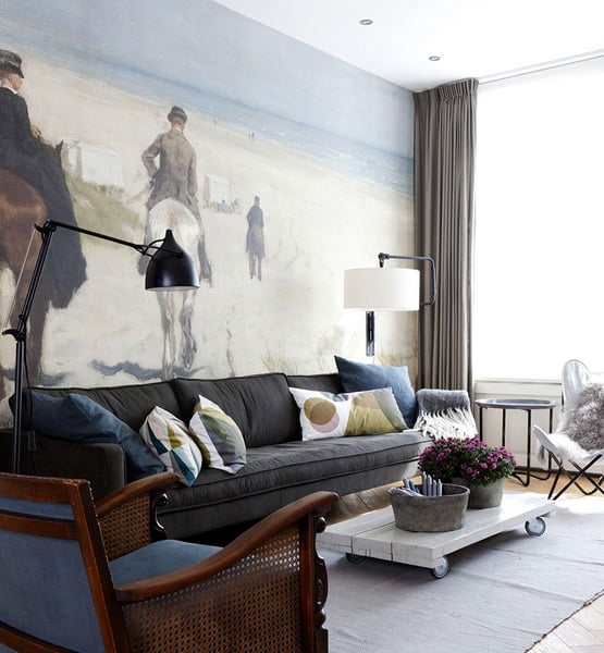 spectacular wallpaper trends for living room 6