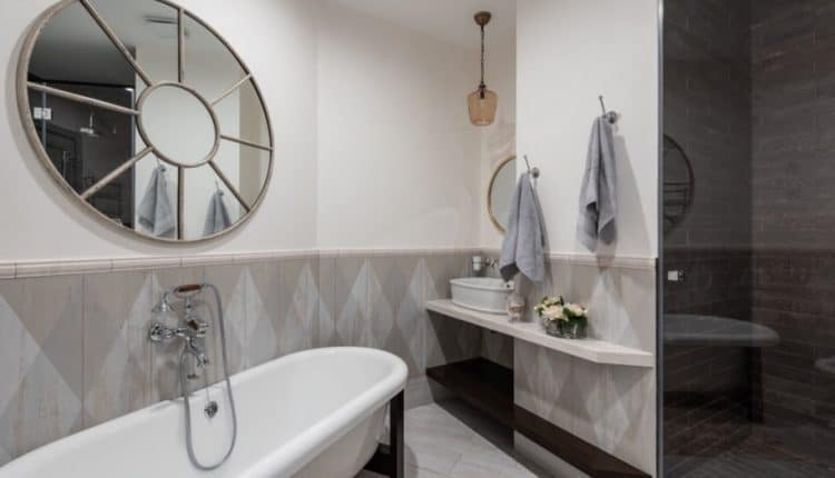 property styling of bathroom in luxury home