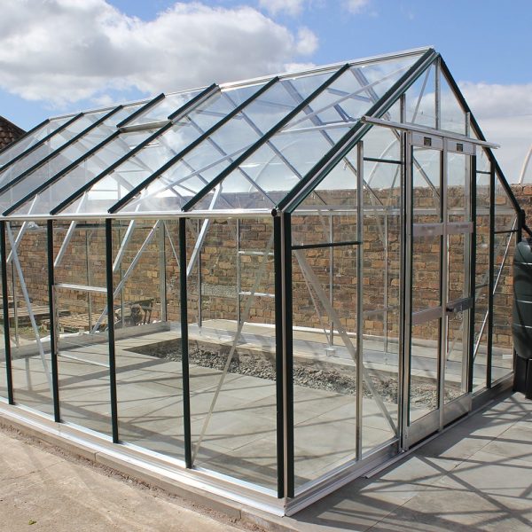 Aluminum greenhouse framing