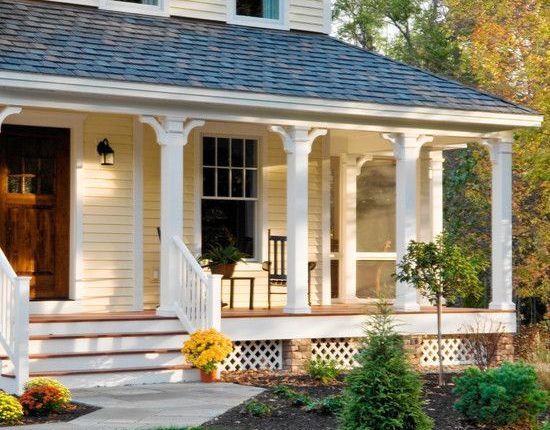Design-Ideas-for-Front-Porch-With-No-Railing