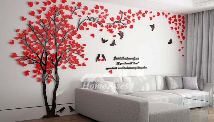 Wall-Decals-For-Home-TreeLetter-Acrylic-Decorative-Self-Adhesive-Best-HOIS51328-1